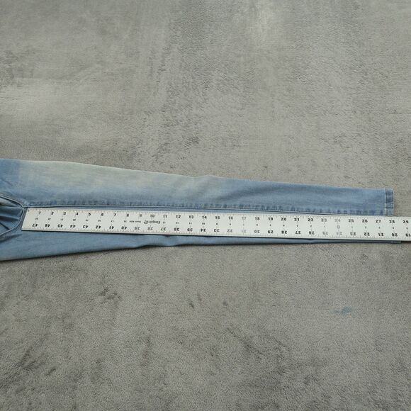 YMI Jeans Junior's Size 3 Blue High-Rise Skinny Denim Pants 28" Inseam Stretch - Picture 16 of 16